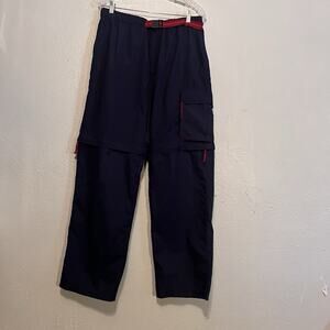 GAP Men’s Blue Convertible‎ Cargo Sweatpants/shorts Size L